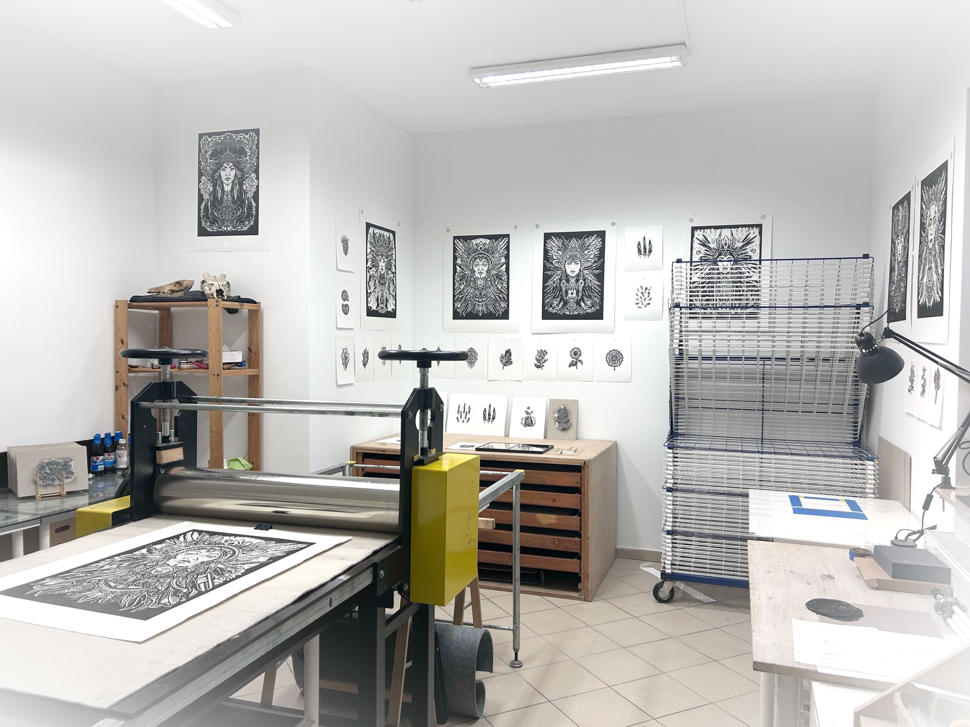 Sala zajęciowa Pracowni ARTE w Piekarach